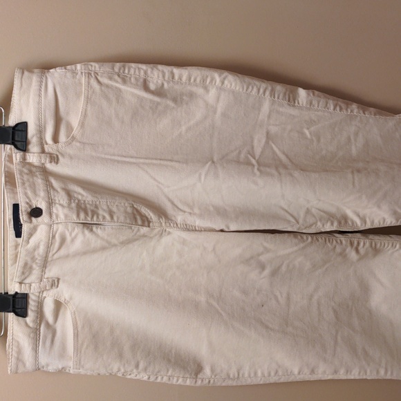 Women's Talbot's cream corduroy straight legged jeans - Picture 2 of 6